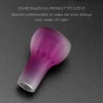 Gomexus Aluminum Handle for Baitcasting Reel with TPE Color Change Knob