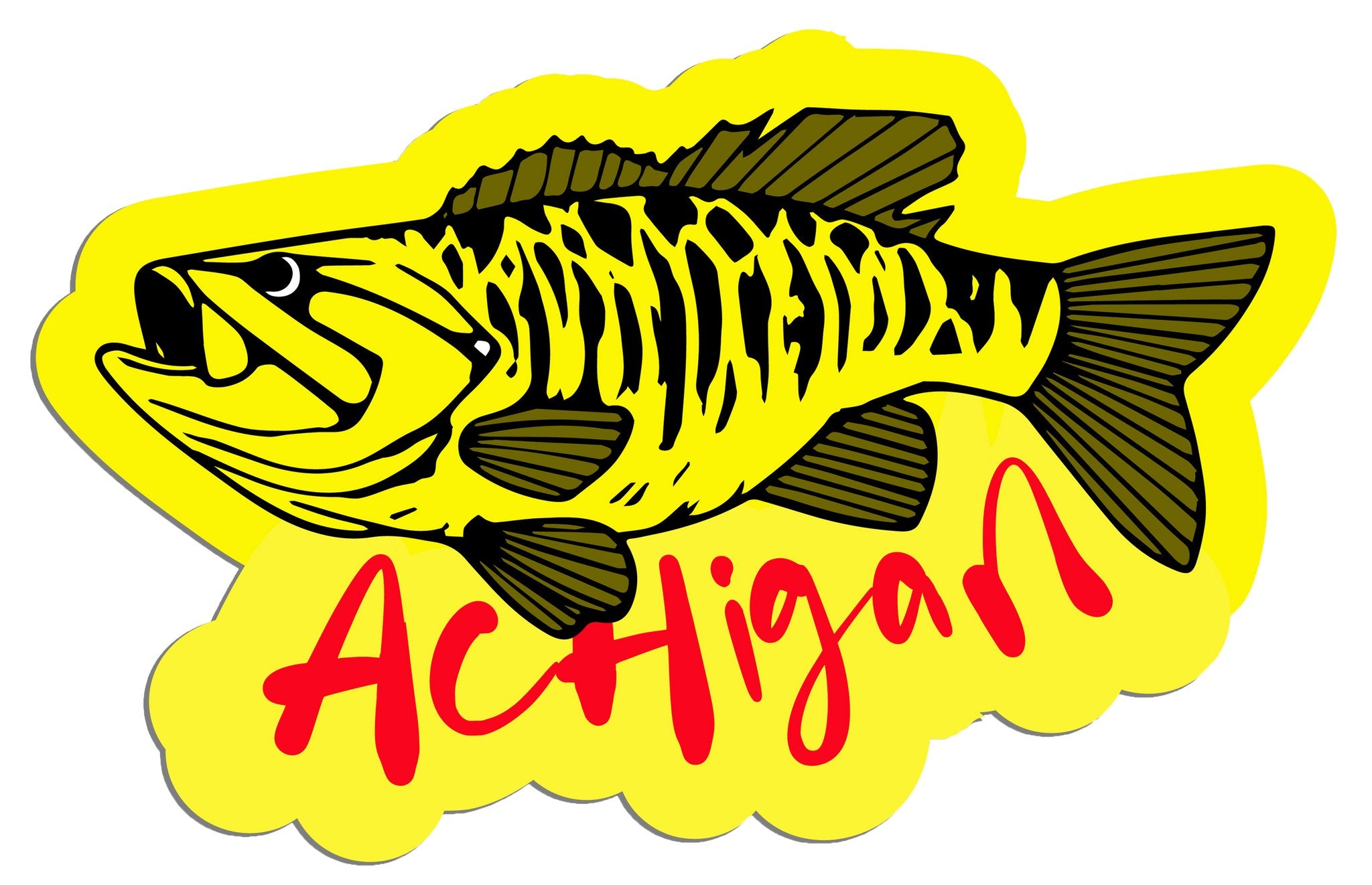 Achigan Cobra Kai-ish Decal - Hamilton Bait and Tackle