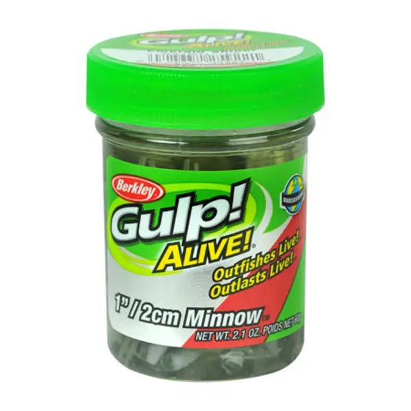 Berkley GulpAlive Minnow 1" - 2.1oz. Jar - Hamilton Bait and Tackle
