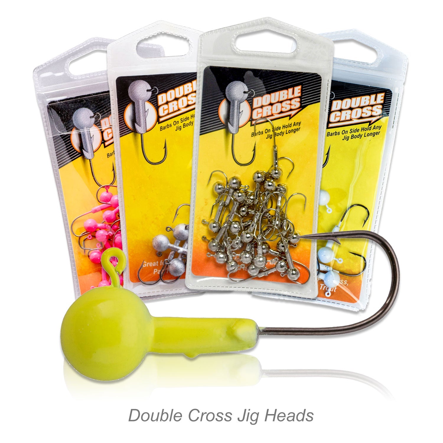 Crappie Magnet Double Cross Jig Head 5/pk - Hamilton Bait and Tackle