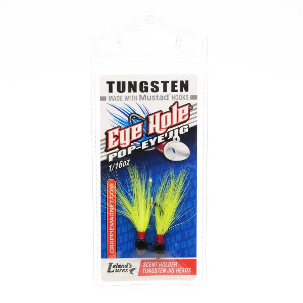 Crappie Magnet Tungsten Pop Eye 2pk - Hamilton Bait and Tackle