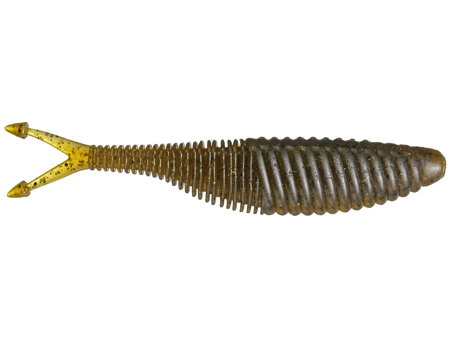 bellows fishing lure Geecrack Bellows Vibe 4.2" Green Pumpkin Watermelon