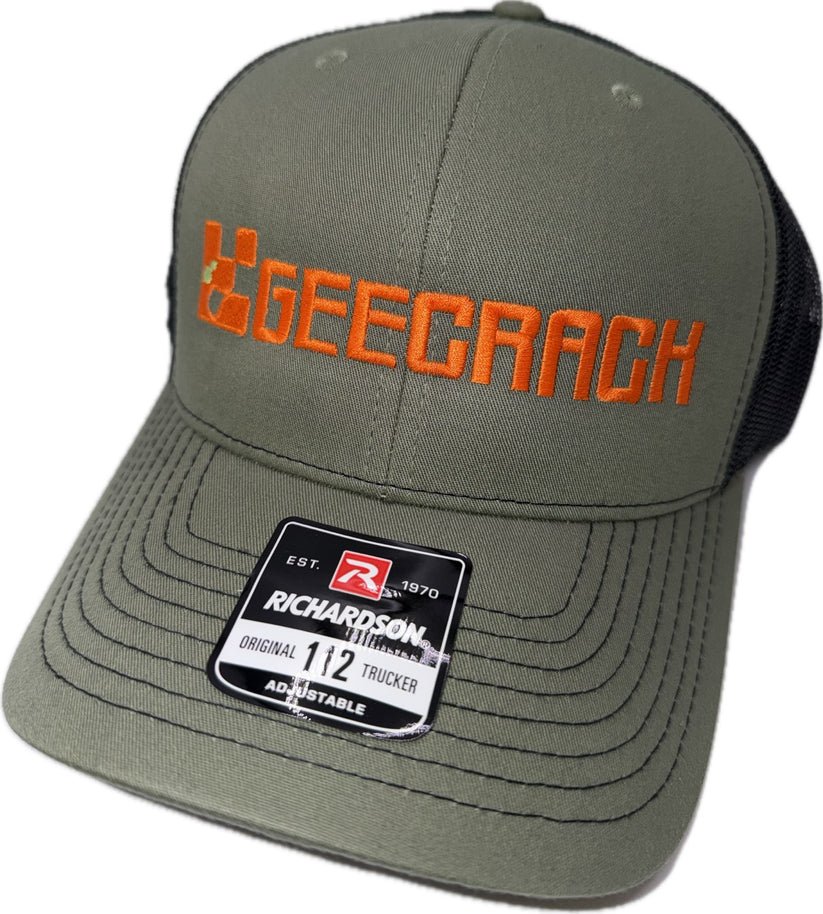 Geecrack Logo Hat (Richardson 112) - Hamilton Bait and Tackle