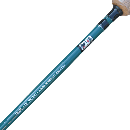 Outlaw Crappie Classic 10' 2" - Teal (2 piece) - Hamilton Bait and Tackle