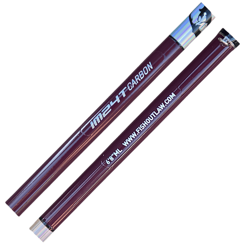 Outlaw Crappie Rod 24T 6'8" Garnet/Black - Hamilton Bait and Tackle