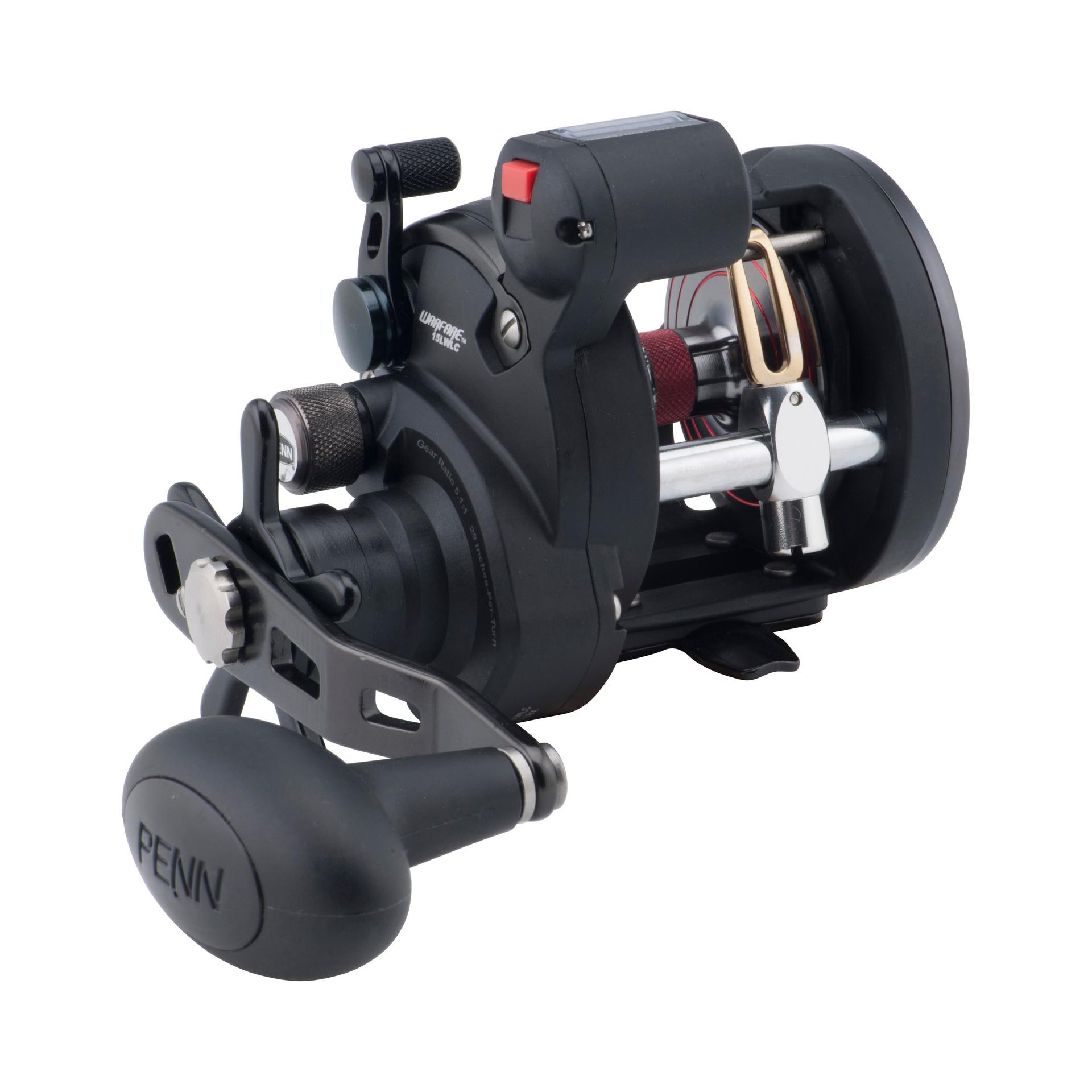 Penn Warfare Star Drag Level Wind Baitcast Reel - Hamilton Bait and Tackle