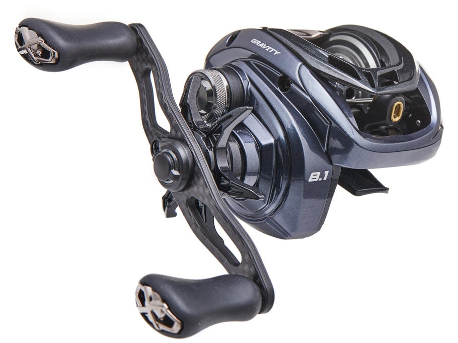 Used Baitcast Reel - Ark Gravity BFS 8.1:1 RH 8/10 - Hamilton Bait and Tackle