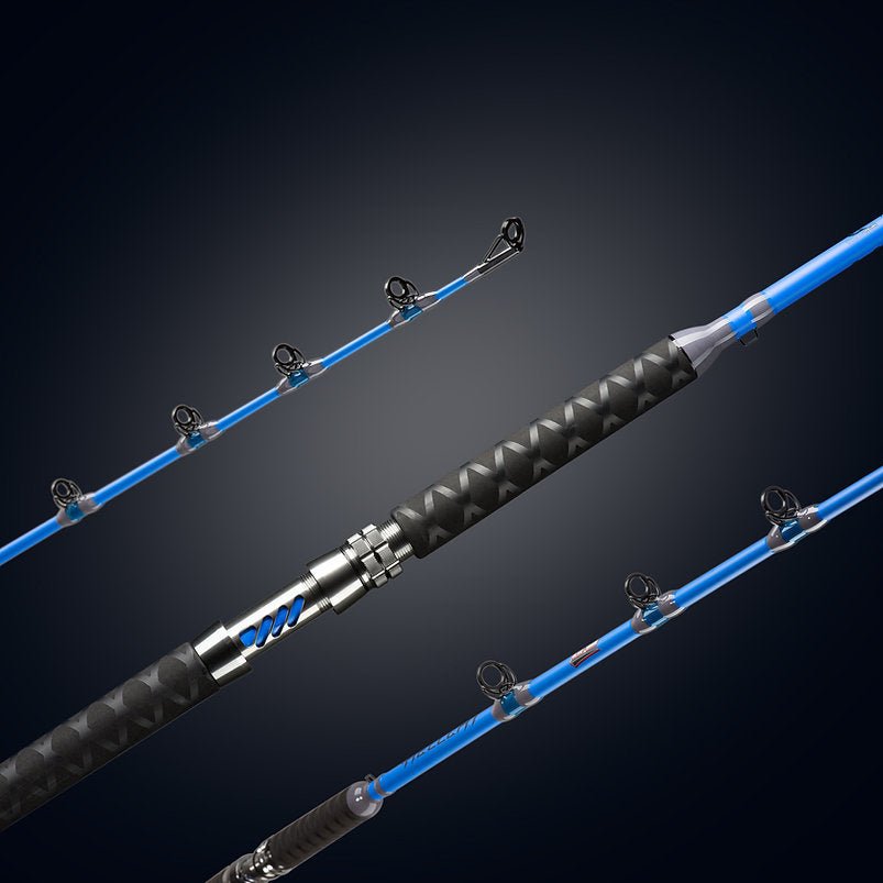 7'6" Blue Hellcat Casting Rod - Hamilton Bait and Tackle