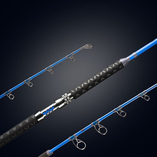 7'6 Catch the Fever Blue Hellcat Spinning Rods
