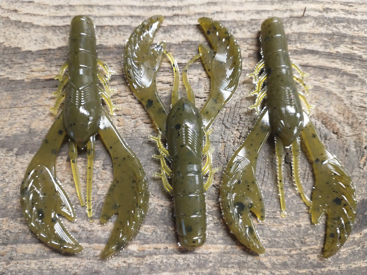 A-Game Custom Lures 3.5" Bruiser Craw - Hamilton Bait and Tackle