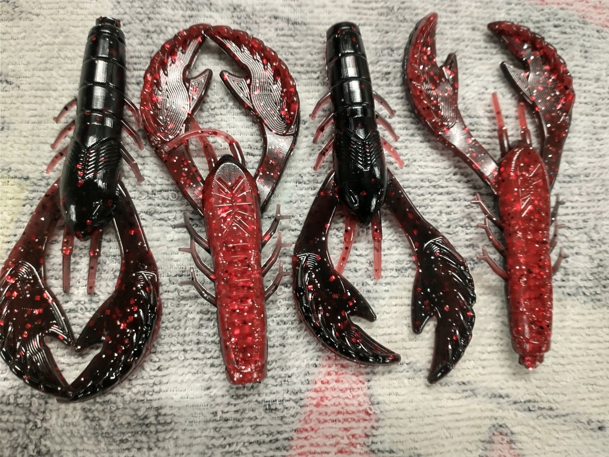 A-Game Custom Lures 3.5" Bruiser Craw - Hamilton Bait and Tackle
