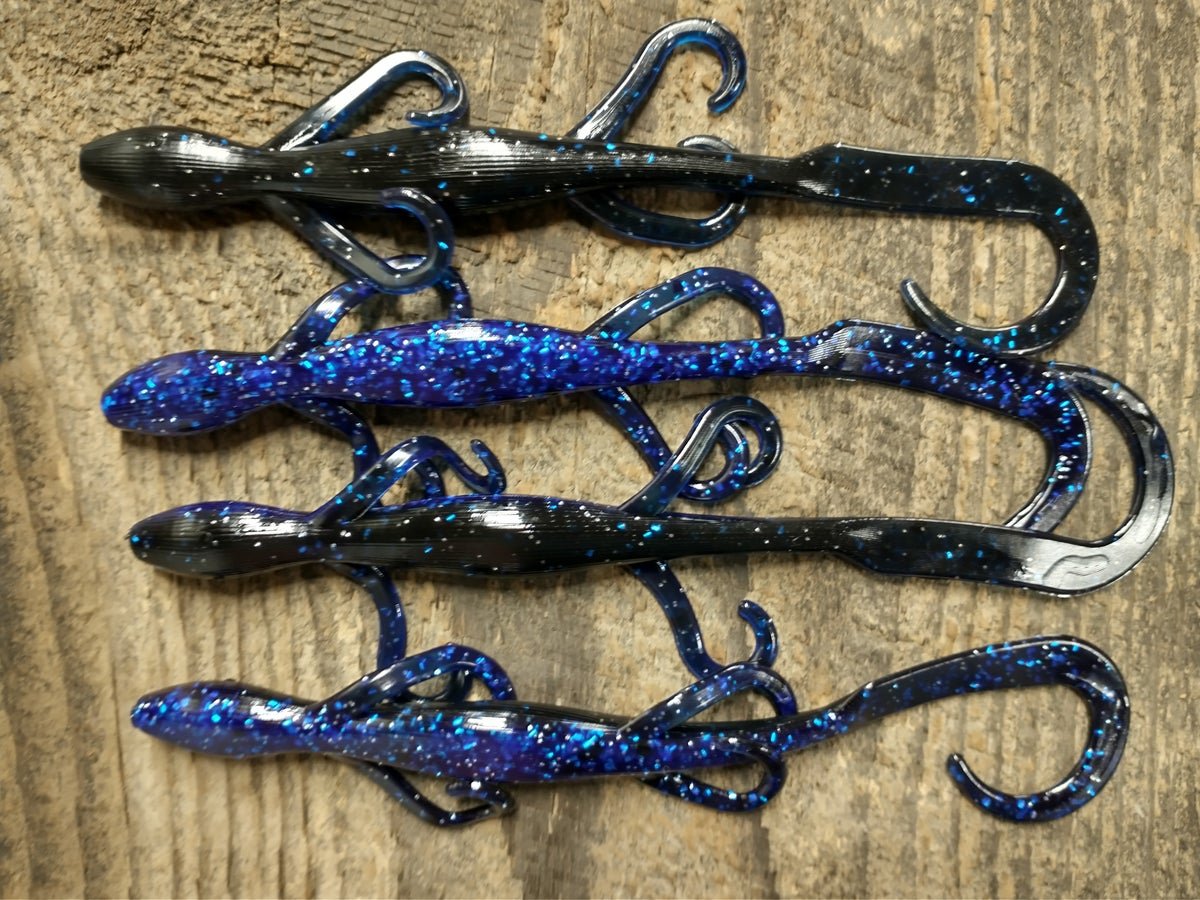 A-Game Custom Lures 6" Lizard - Hamilton Bait and Tackle