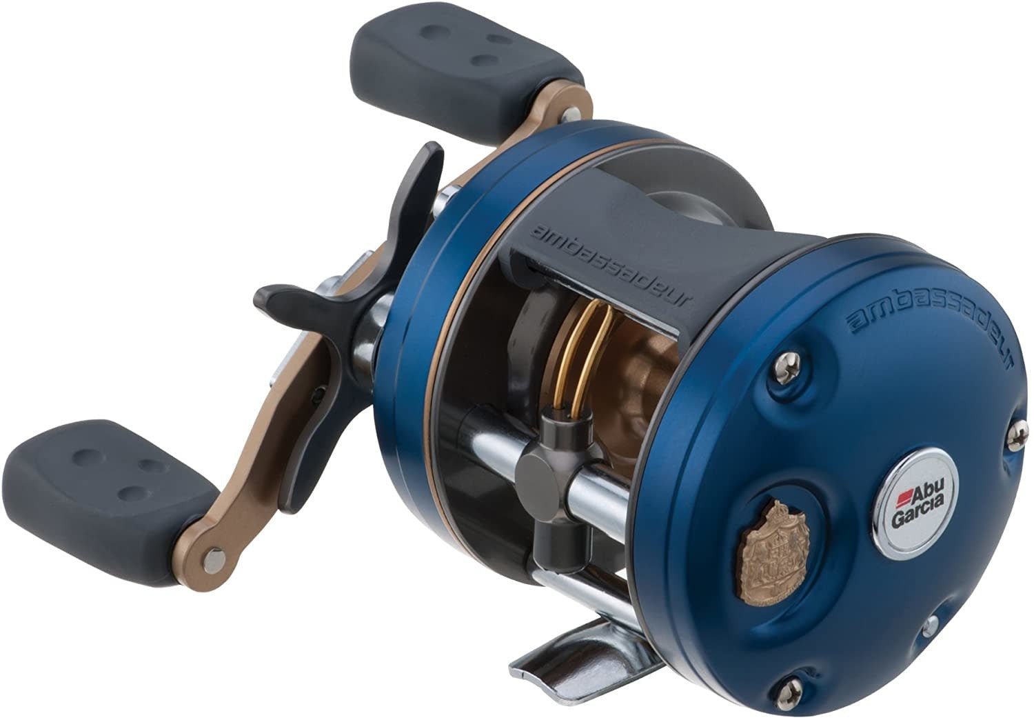 Abu Garcia 6600 Round Reel - C4 Blue - Hamilton Bait and Tackle