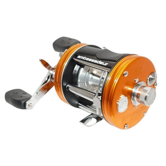 Abu Garica 6500 Sunset Orange Pro Rocket - Hamilton Bait and Tackle