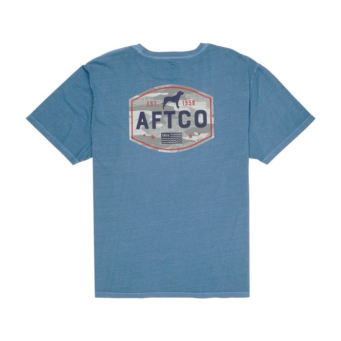 AFTCO Best Friend T-Shirt Blue Jean / XXL