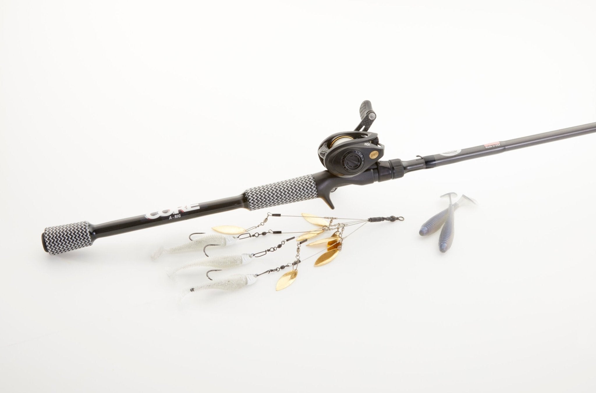 7'10 baitcasting rod Cashion Core A-Rig Casting Rod 7'10" Heavy Moderate Fast