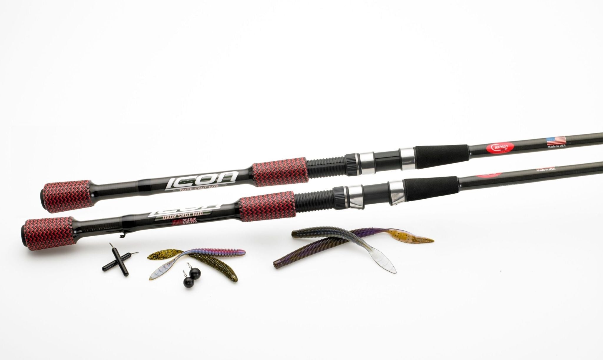 Cashion John Crews ICON Rod 7'4" Medium-Heavy / Fast Dropshot - Hamilton Bait and Tackle