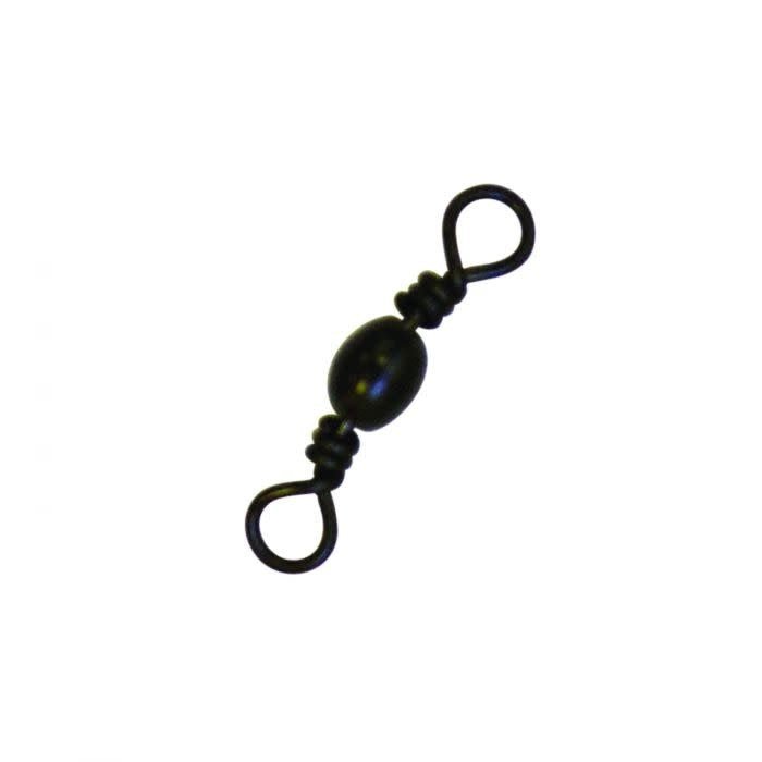 Eagle Claw Black Barrel Swivel - Hamilton Bait and Tackle