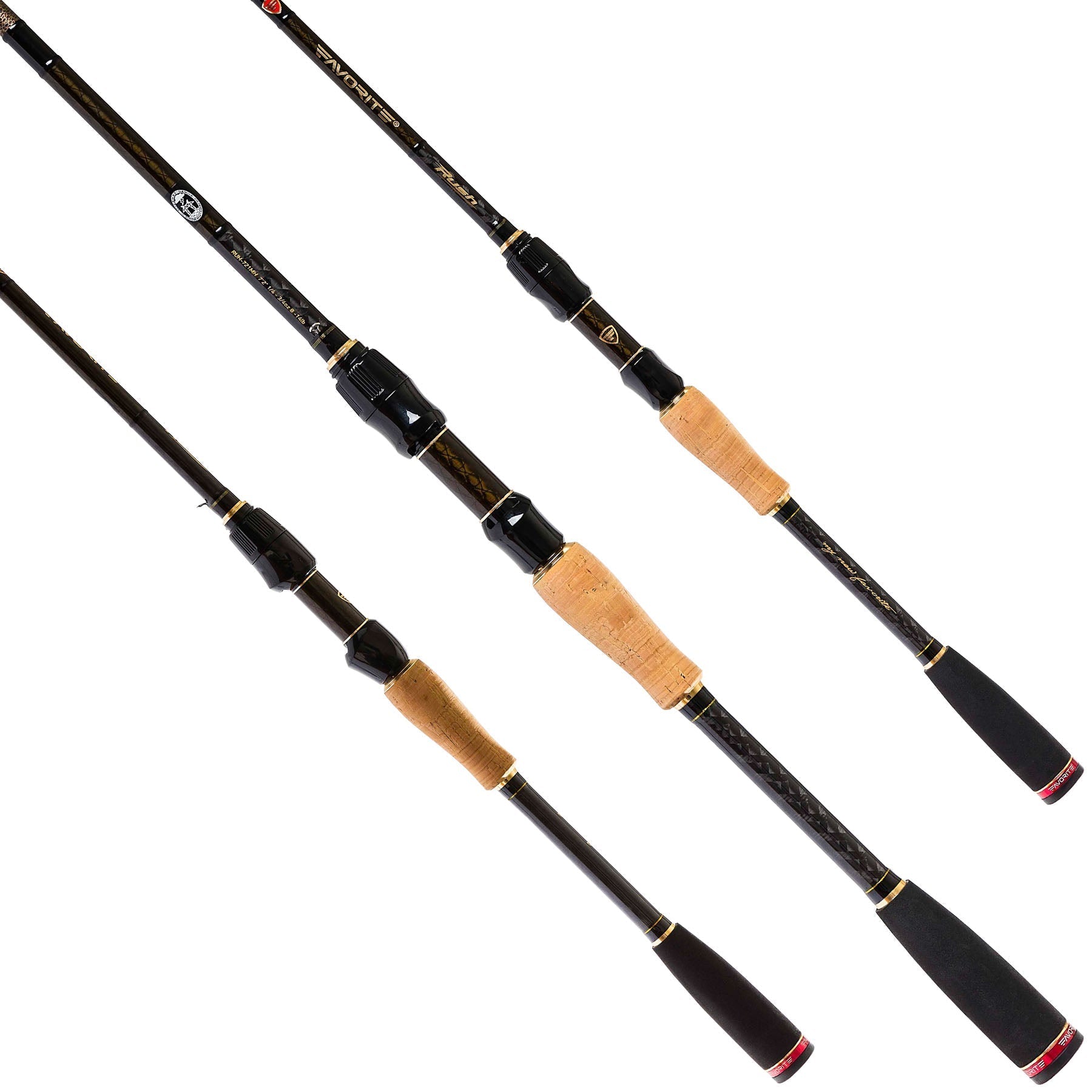 Favorite Rush 7'2" Spinning Rod Medium Heavy - Hamilton Bait and Tackle