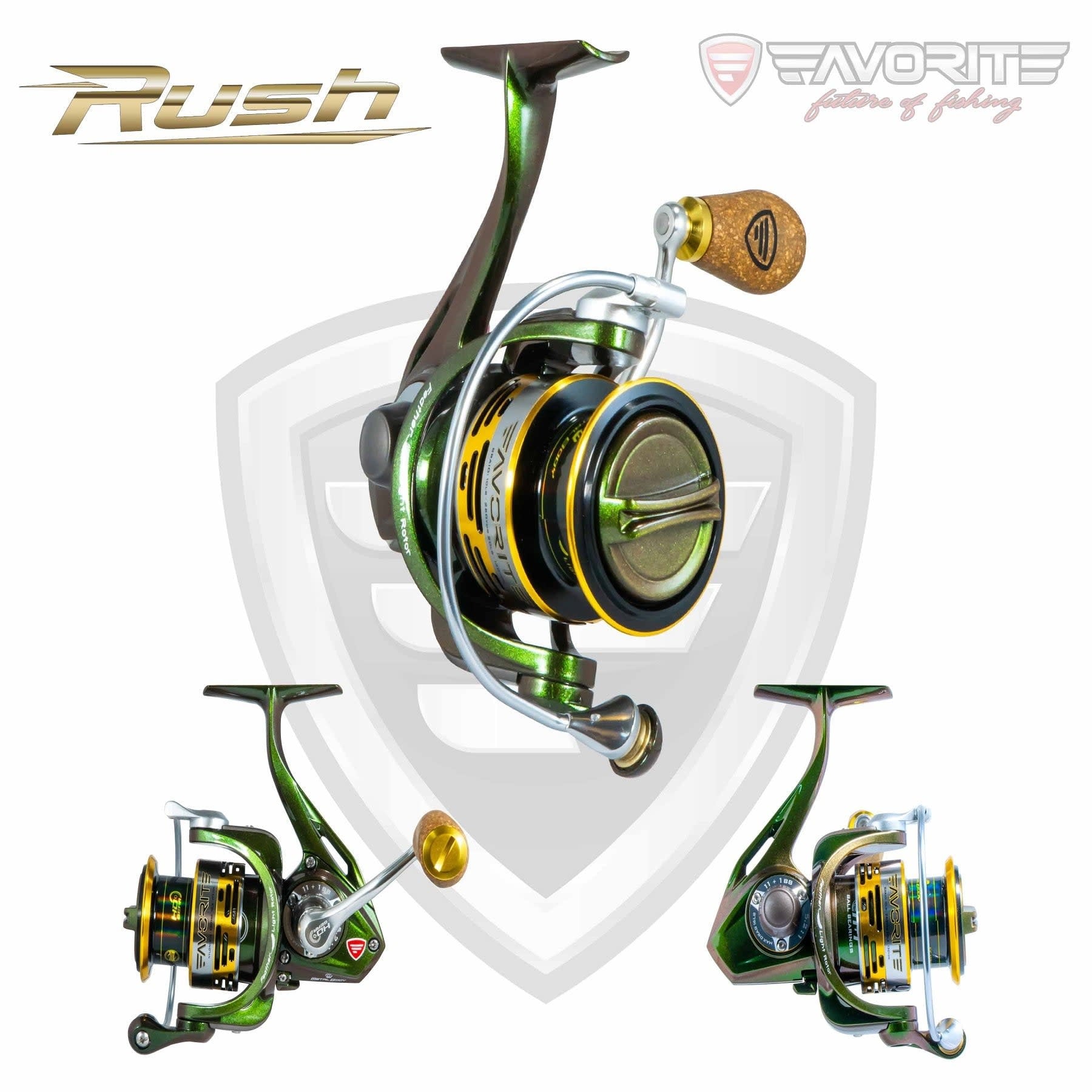 Favorite Rush Spinning Reel - Hamilton Bait and Tackle