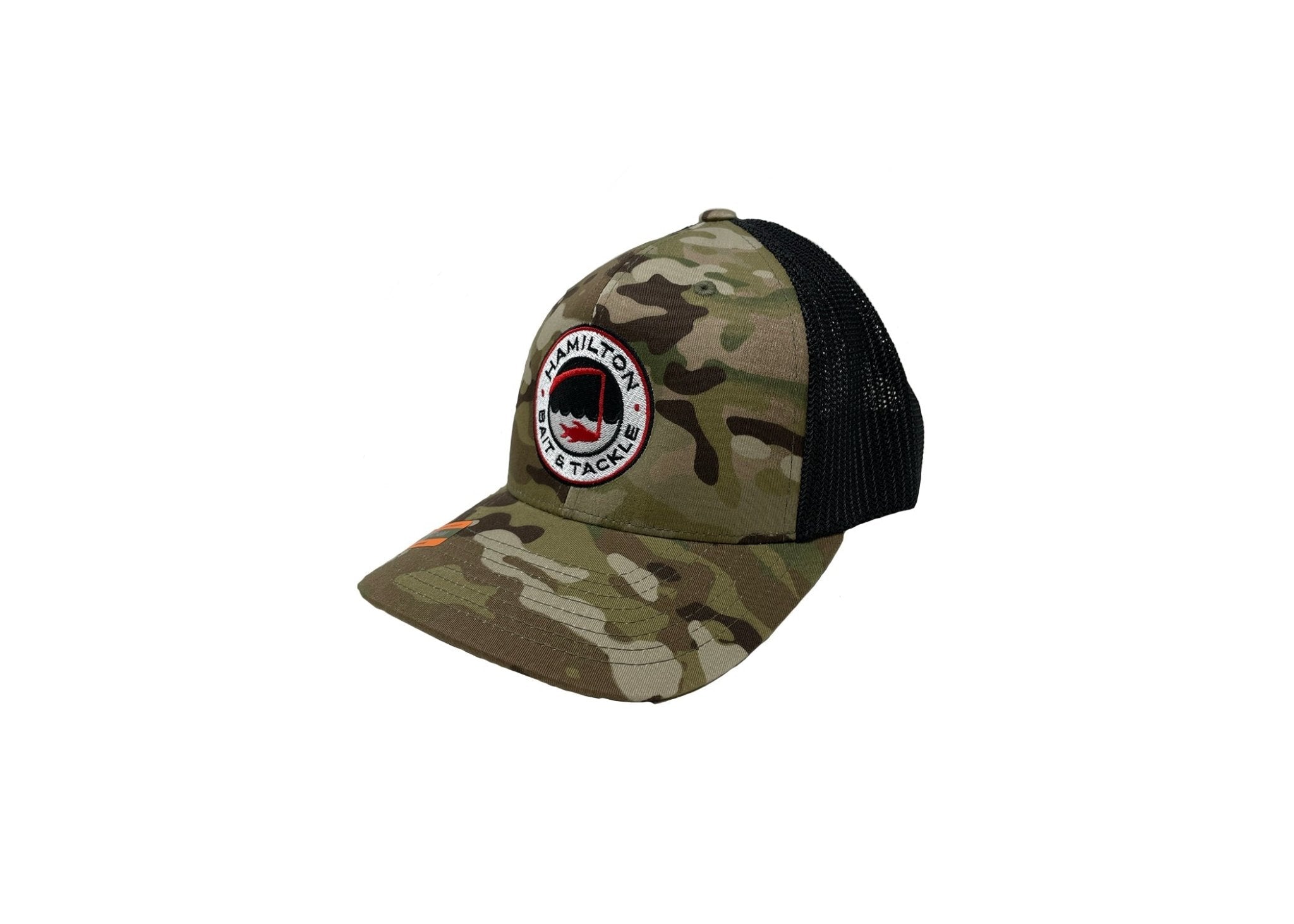 HBT Flex Fit Cap - Camo - Hamilton Bait and Tackle