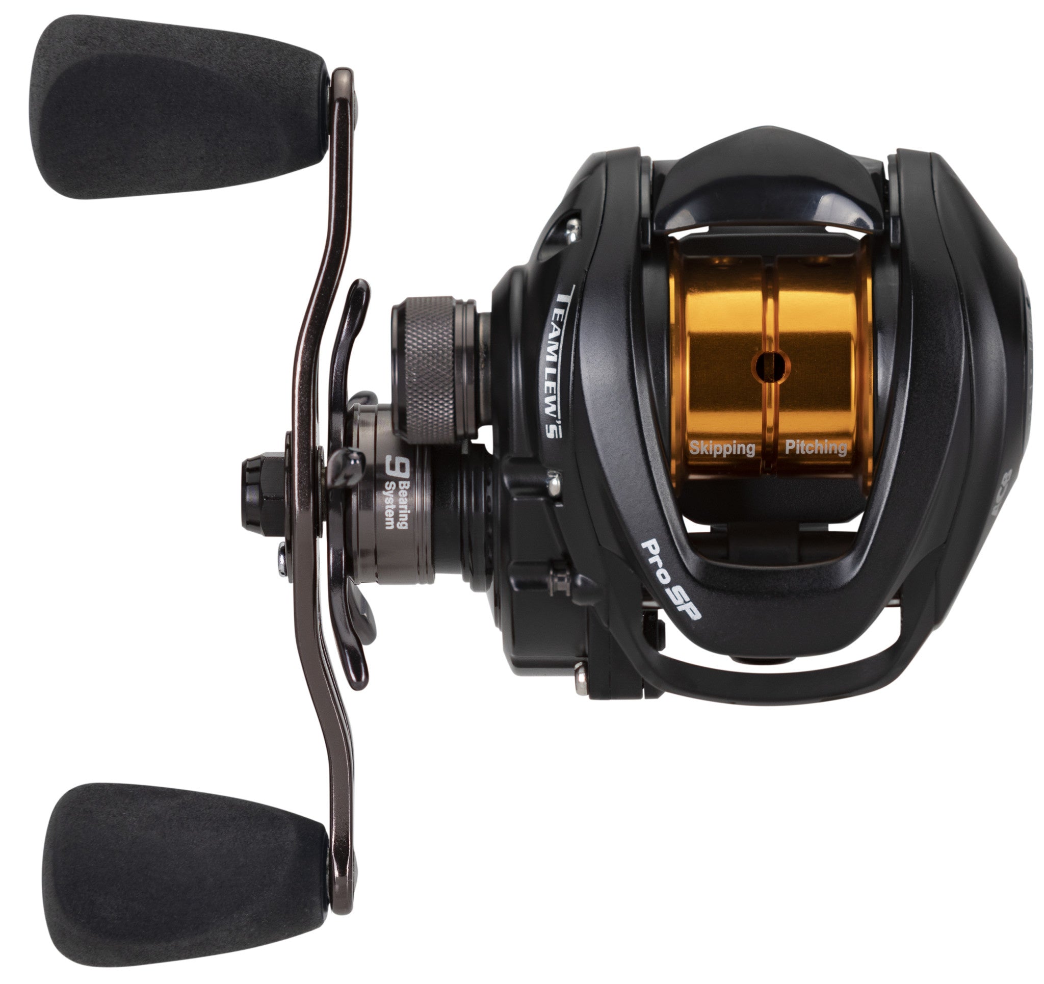 baitcasting reel without bearings Team Lew's Pro SP Baitcast Reel - Left
