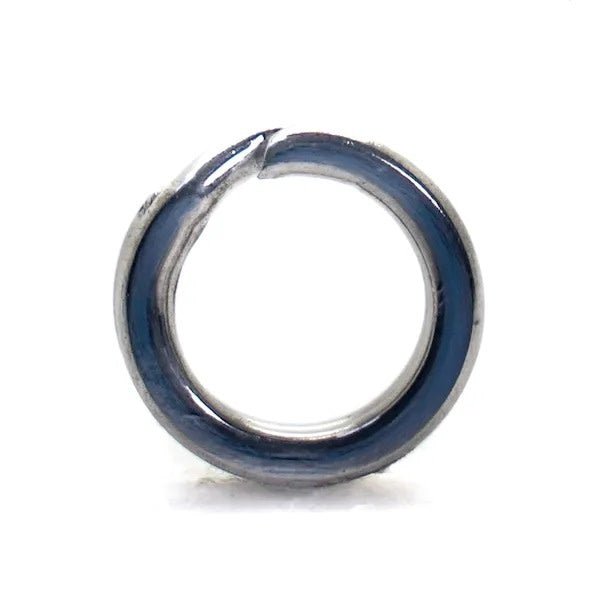Mustad Split Ring, Round - Stainless Steel Size 7.2 - Hamilton Bait and Tackle