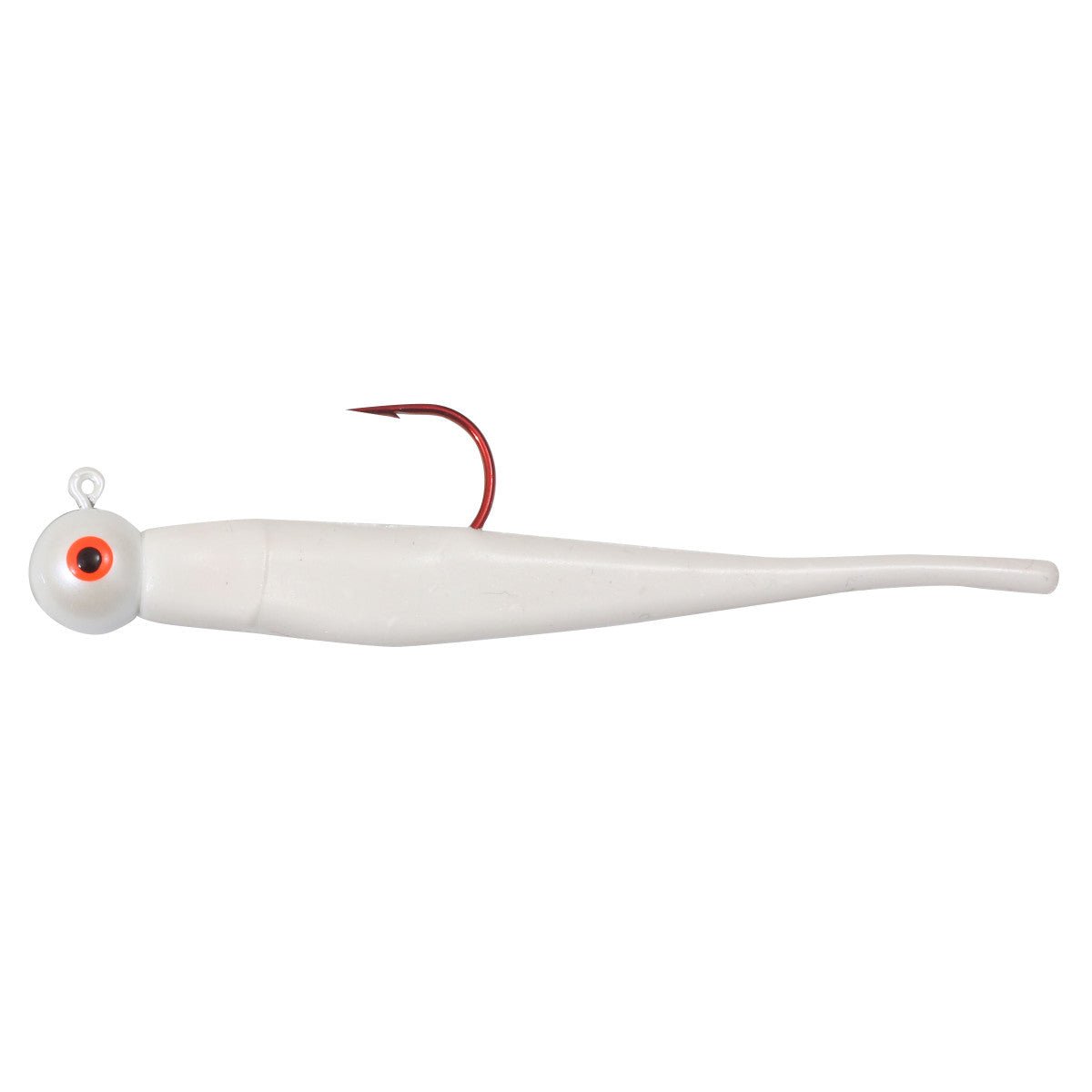 breath of the wild fish lure Northland Fishing Tackle Minnow Rigged Gum-Ball Jig, White, 1/8oz