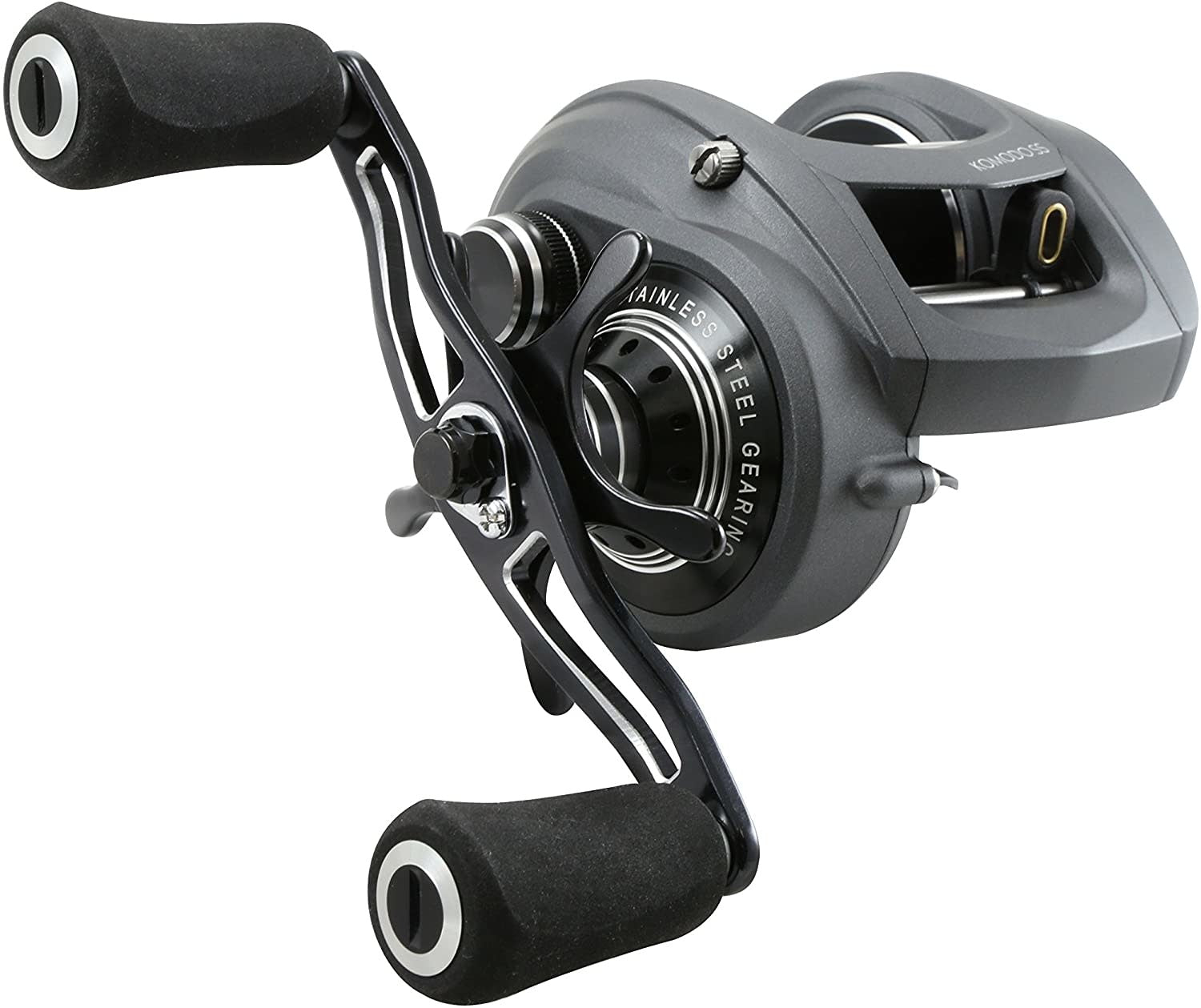 Komodo SS LowProfile Baitcasting Reel 6.4:1 Paddle Handle LH