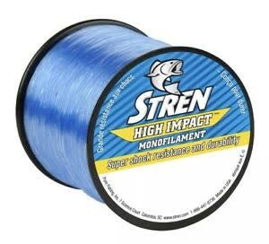 Stren High Impact Monofilament Fishing Line (1/4 lb. Spools) Smoke Blu
