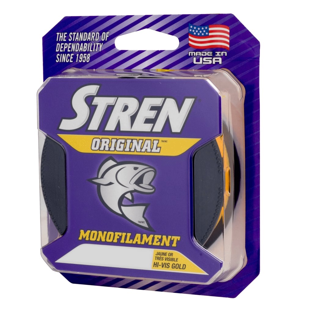 Stren Original Monofilament Filler Spools - Hi-Vis Gold - Hamilton Bait and Tackle