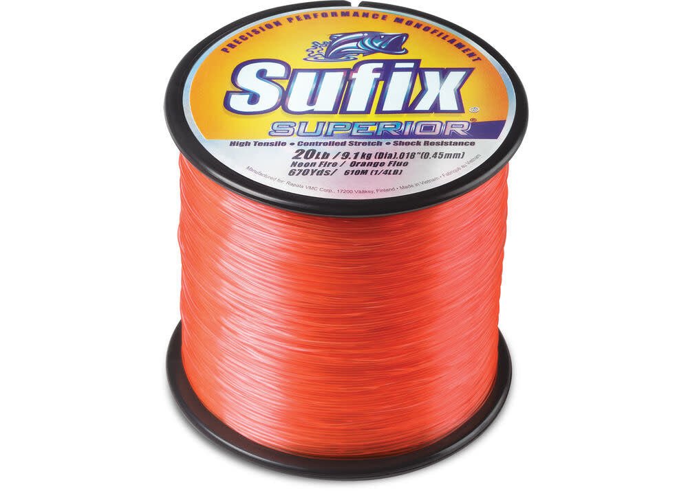 Sufix Superior Monofilament Fishing Line - 1/4 lb. Spools - Hamilton Bait and Tackle