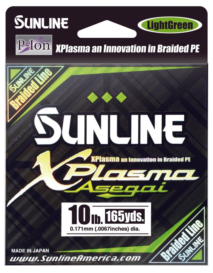 Sunline XPlasma Asegai Light Green - Hamilton Bait and Tackle