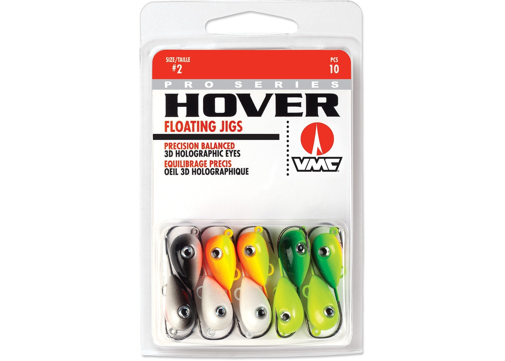 VMV Hover Jig Kit - Size 2 Assorted Colors - Hamilton Bait and Tackle