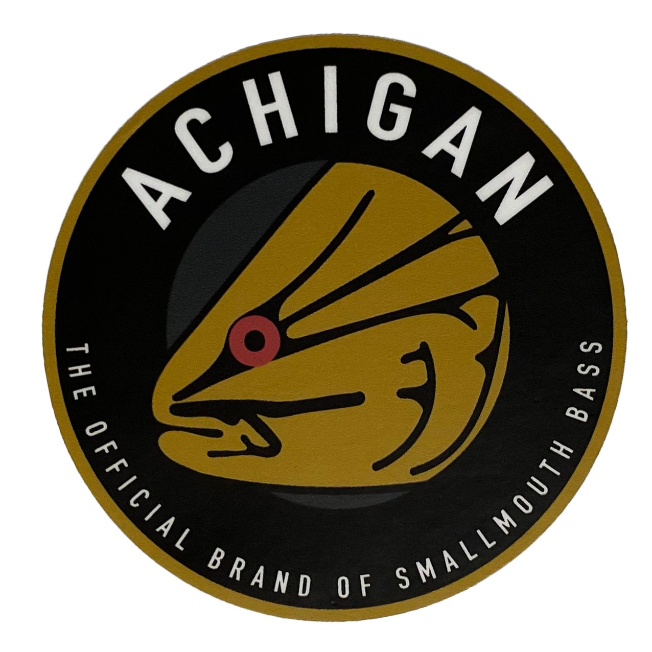 Achigan Logo Decal - Hamilton Bait and Tackle