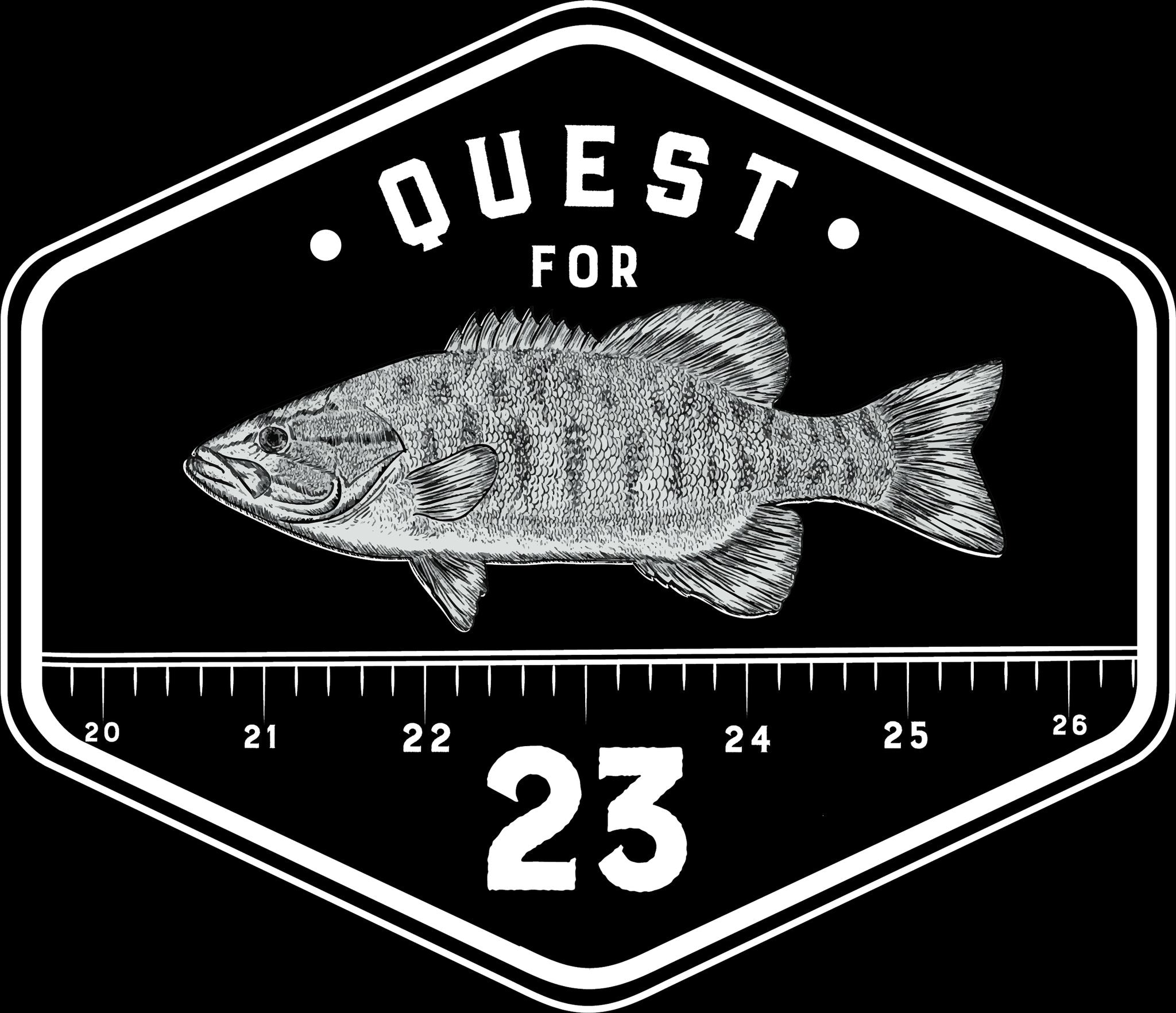 Achigan Quest for 23 Tee - Hamilton Bait and Tackle