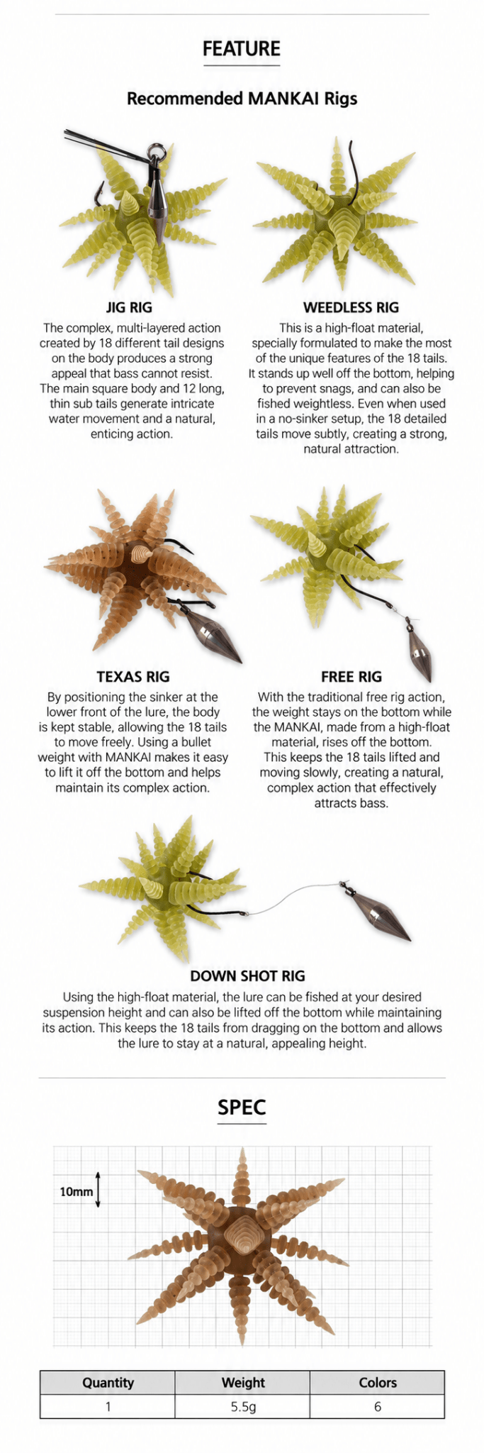 AROS Double Nexus Mankai - Hamilton Bait and Tackle