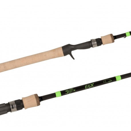 Used Baitcast Rod - G. Loomis E6X 843C MBR 7' Medium Heavy Fast 8/10