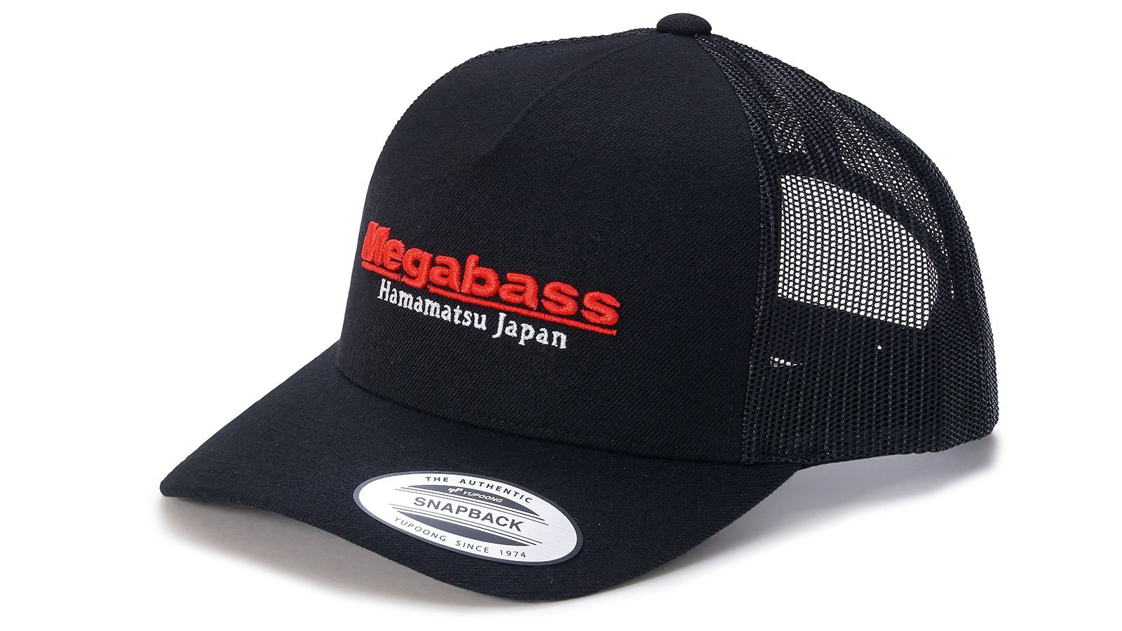 Megabass Classic Trucker - Black/Red - Hamilton Bait and Tackle