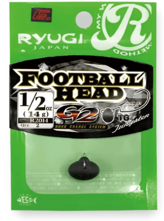 Ryugi Football Head G2 - Hamilton Bait and Tackle