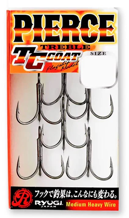 Ryugi Pierce Treble TC Hook - Hamilton Bait and Tackle