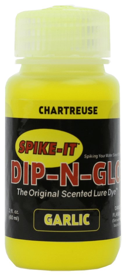 Spike It Dip n Glo Garlic Chartreuse - Hamilton Bait and Tackle