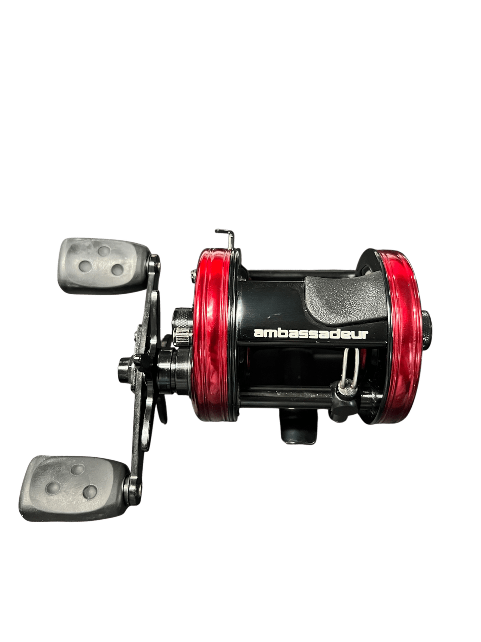 Used Baitcast Reel - Abu Garcia 6500 Pro Rocket Black Cherry Special 9/10 - Hamilton Bait and Tackle