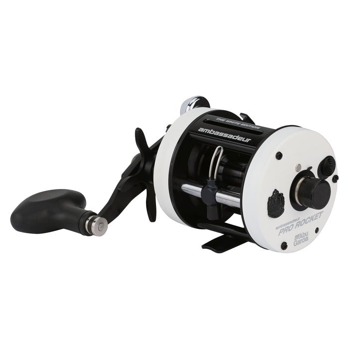 Used Baitcast Reel - Abu Garcia Pro Rocket White Edition RH 9/10 - Hamilton Bait and Tackle