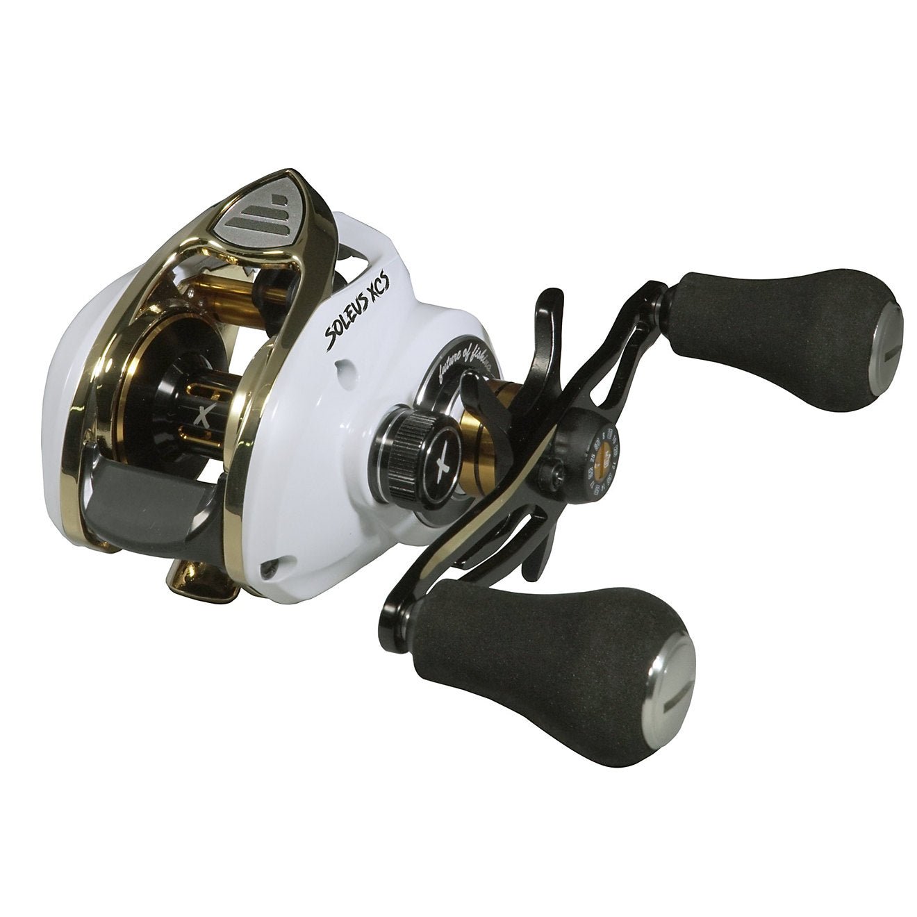 Used Baitcast Reel - Favorite Soleus XCS 7.3:1 LH 10/10 - Hamilton Bait and Tackle