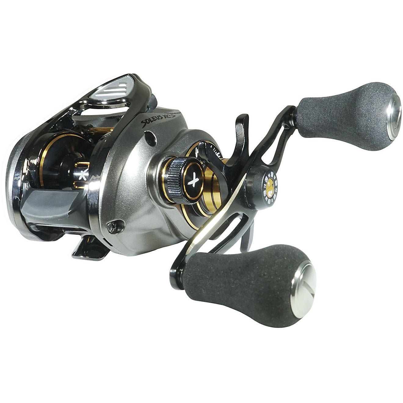 Used Baitcast Reel - Favorite Soleus XCS LH 7.3:1 10/10 - Hamilton Bait and Tackle