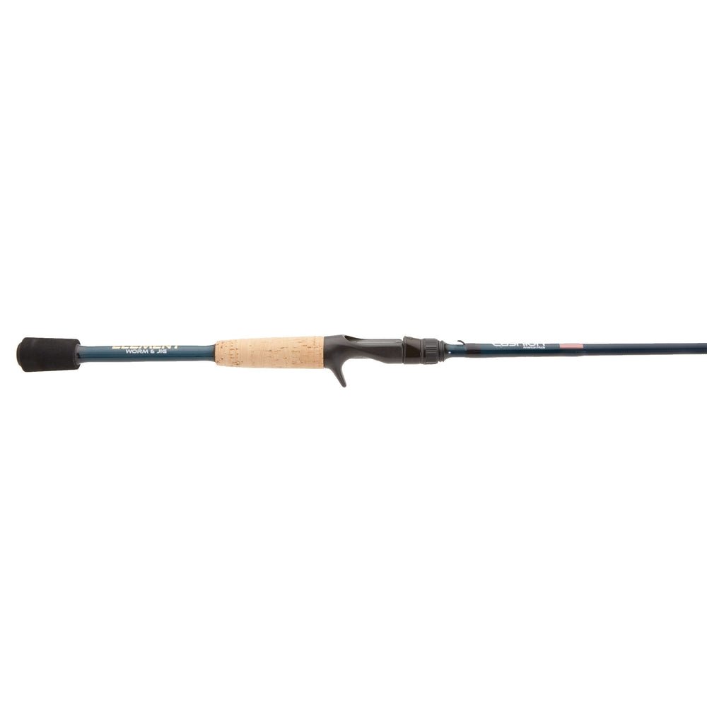 Used Baitcast Rod - Cashion Element Worm & Jig 7'3" Med - Hvy Fast 8/10 - Hamilton Bait and Tackle