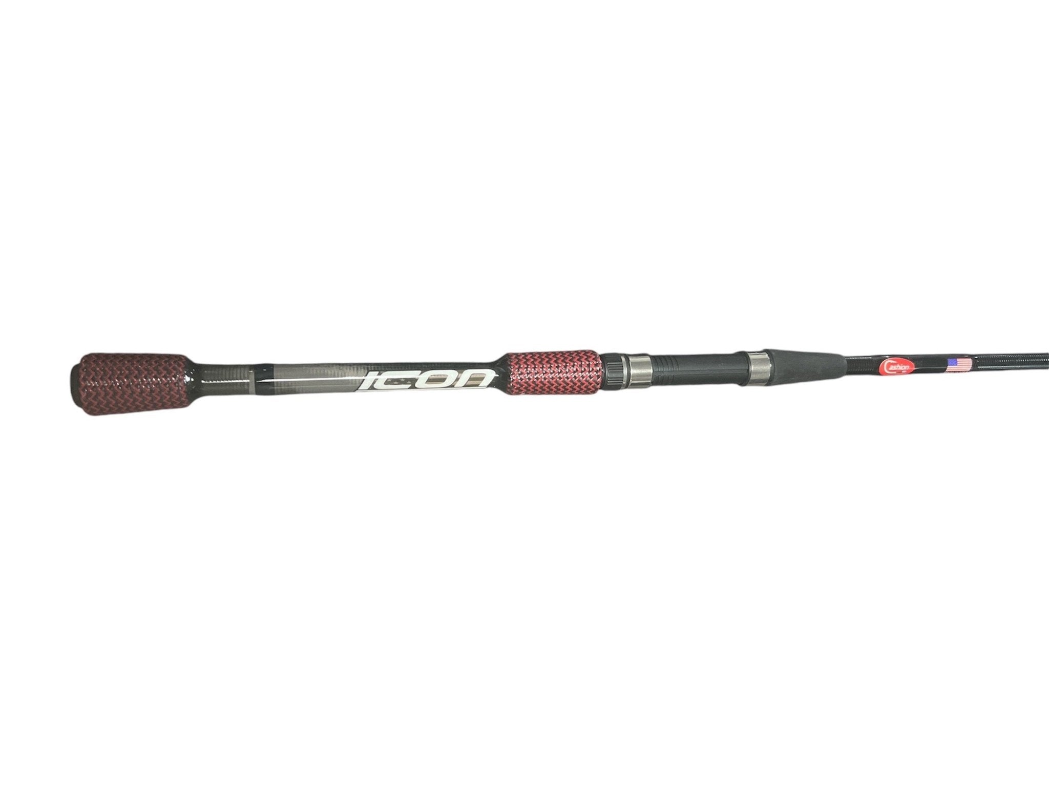 Used Baitcast Rod - Cashion Icon John Crews Drop Shot 7'4" Med Hvy Fast 10/10 - Hamilton Bait and Tackle