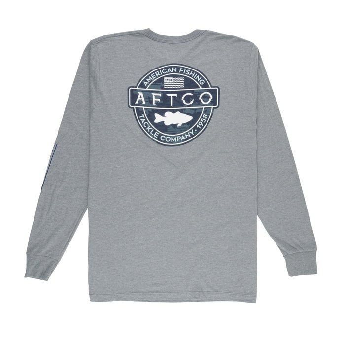 AFTCO Bass Patch Long Sleeve T-Shirt - Hamilton Bait and Tackle