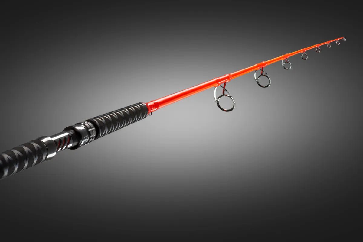 Big Cat Fever 7'6" Orange Hellcat Spinning Rods - Hamilton Bait and Tackle